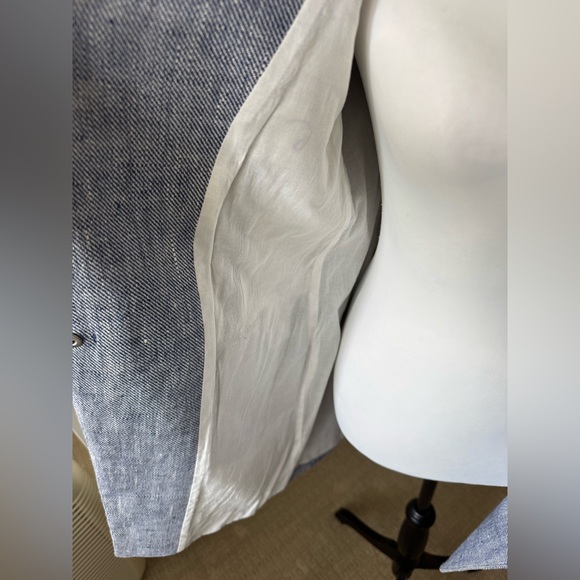 Zara Collection Chic and Versatile Lined Linen Blazer - Picture 5 of 8